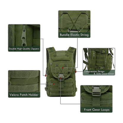 Survival Now™ 40L Military Tactical Backpack