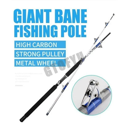 Survival Now™ Carbon Spinning Fishing Rod