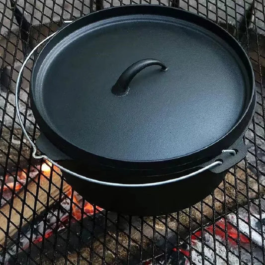 Survival Now™ Cast Iron Outdoor Camping Cooker