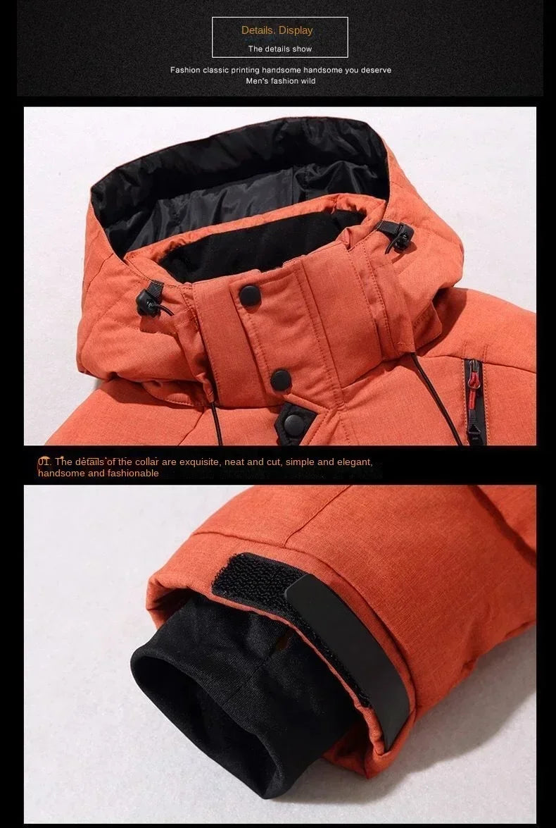 Survival Now™ Goose Down Jacket & Tactical Pants Winter Fishing Suit