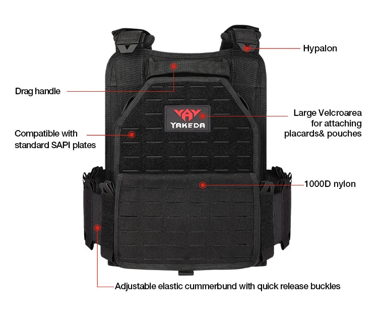 Survival Now™ Lightweight Quick Release Combat Plate Carrier