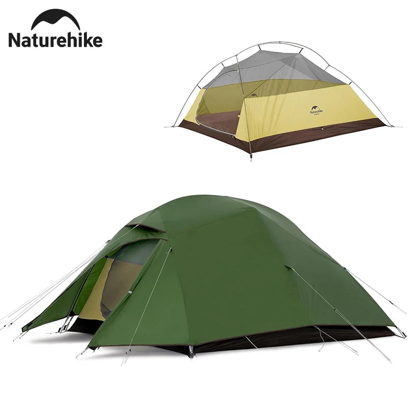 !!Survival Now™ 3-Person Backpacking Tent