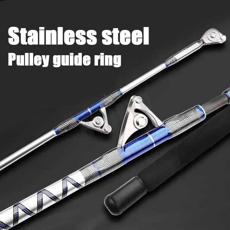 Survival Now™ Carbon Spinning Fishing Rod