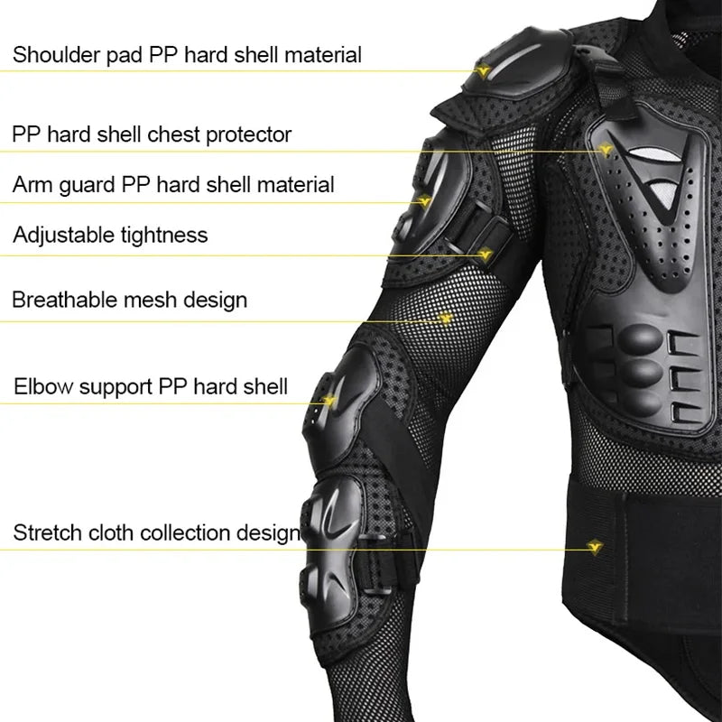 Survival Now™ Motorcycle Protective Jacket