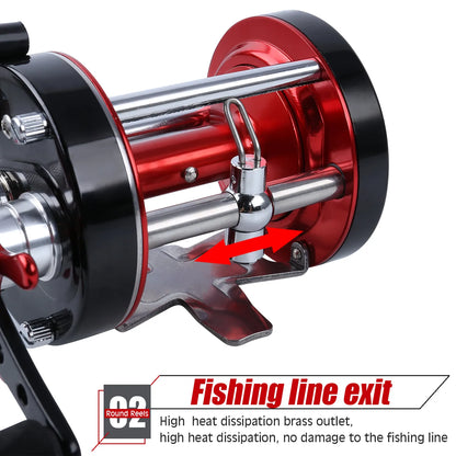 Survival Now™ WA40-60 Series Trolling Fishing Reel