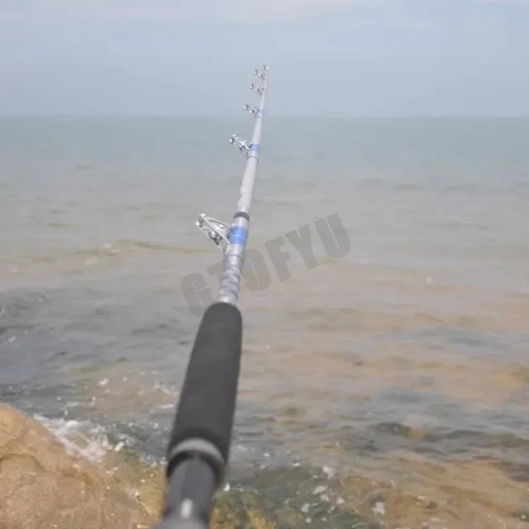 Survival Now™ Carbon Spinning Fishing Rod