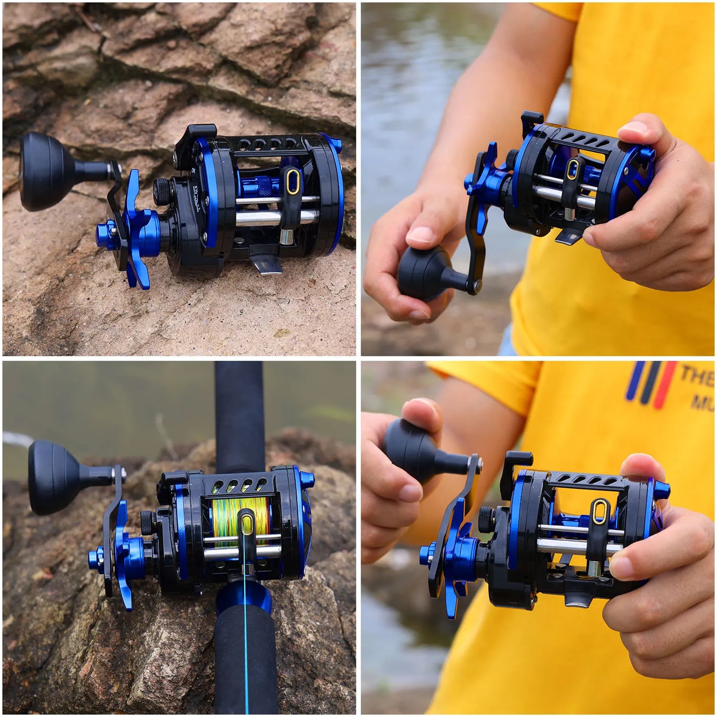 Survival Now™ Trolling Reel with Level Wind