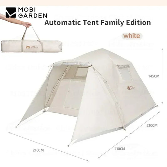 !!Survival Now™ Camping Zero-Motion Family Tent