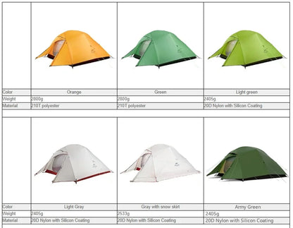 !!Survival Now™ 3-Person Backpacking Tent