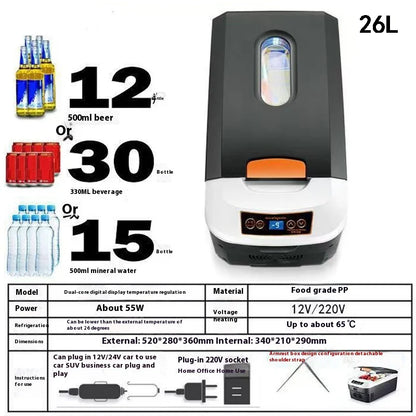 !!Survival Now™ 35L/26L Mini Refrigerator