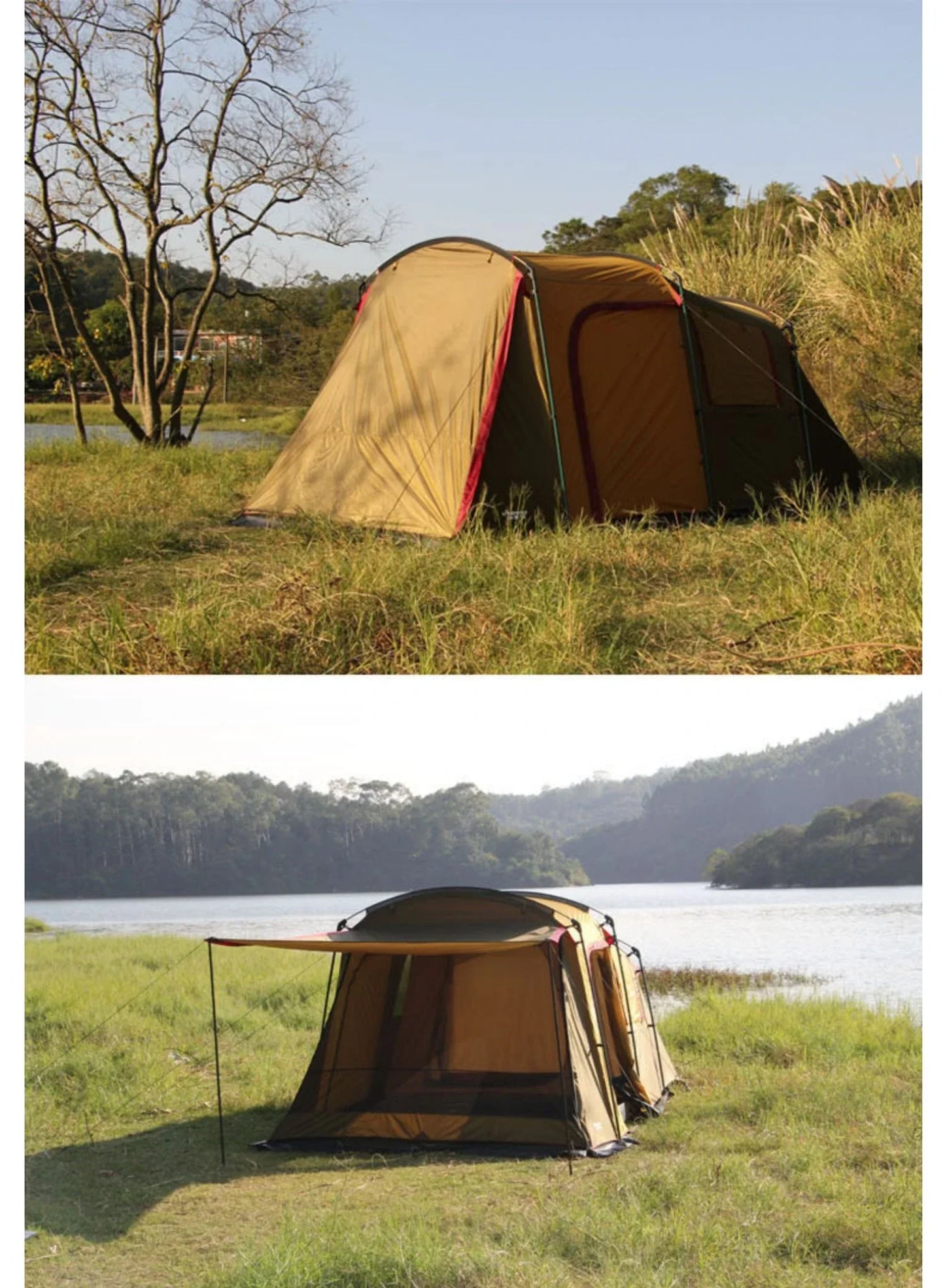 !!Survival Now™ 4-8 Person Camping Tent